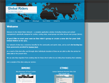 Tablet Screenshot of global-riders.net